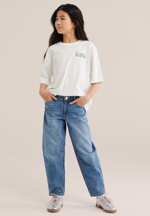 WE Fashion, BLUE RIDGE - Blugi drepți - blue