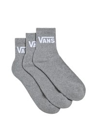 Vans 3 PACK CLASSIC HALF CREW - Calze - heather grey