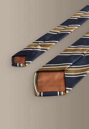 Next, Kravata - navy  ochre