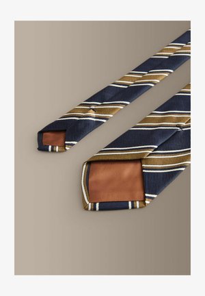 Next, Kravata - navy ochre