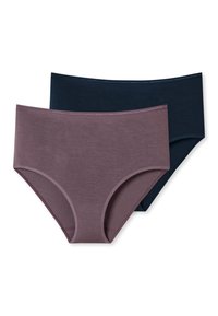 Schiesser 2 PACK ESSENTIALS - Briefs - dunkelblau  pflaume