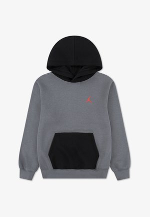 UNISEX - Pulover s kapuco - black/smoke grey