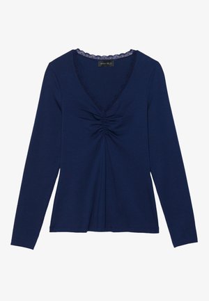 Top s dlouhým rukávem - dark blue