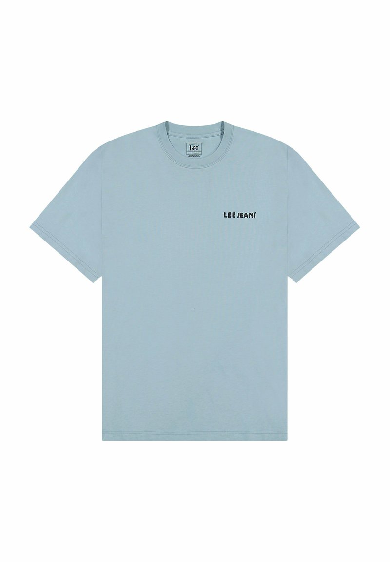 Lee T-shirt print donkerblauw
