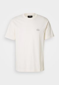 FRODE LOGO TEE - Jednoduché tričko - vanilla ice