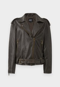 ONLCOLE  - Kunstnahast jakk - seal brown