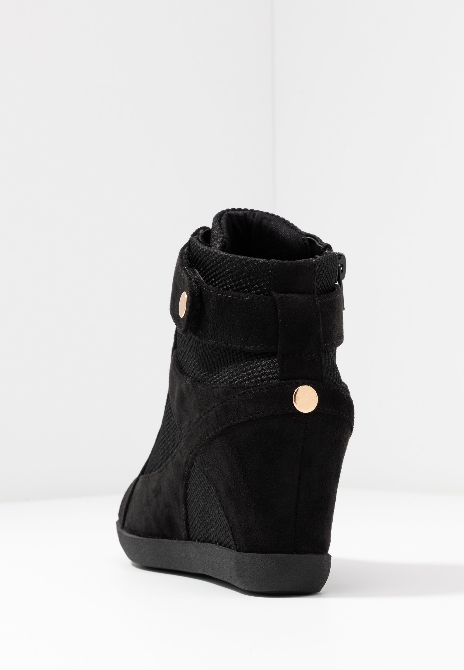 Anna Field Sneakers hoog - black/Zwart - Zalando.nl