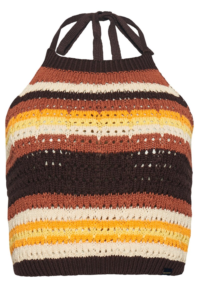 Superdry & Co Top bruin Superdry & Co Top bruin