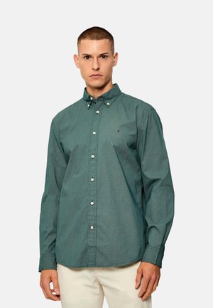 FLEX POPLIN MICRO RF - Camisa - ornamental green   allover