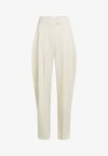 KARL STUDIO BARREL LEG - Pantalon classique - pristine