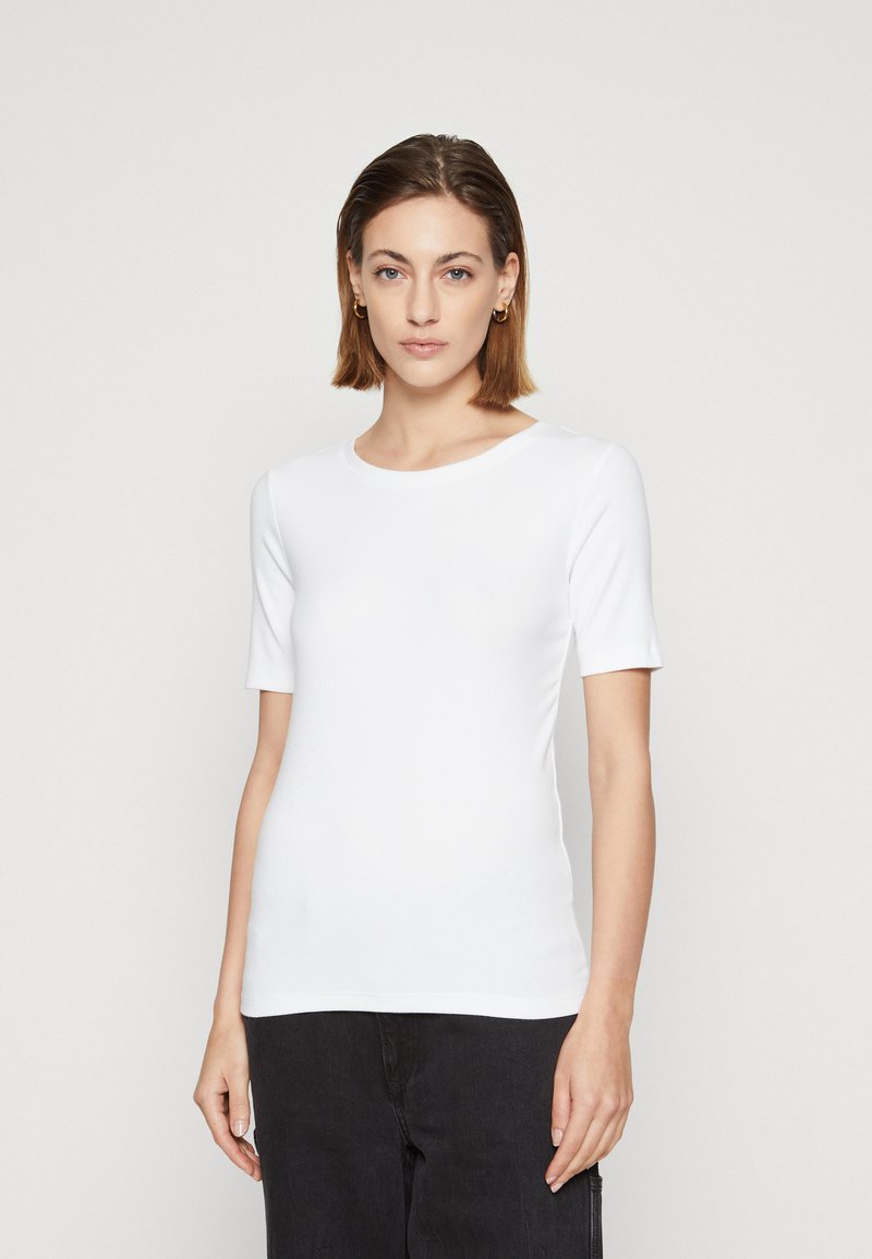 GAP - CREW - T-shirt print - fresh white, Vergroten