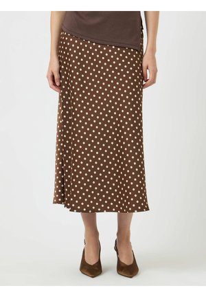 YASPELLA MIDI  - A-lijn rok - pinecone