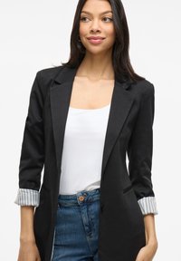 VILA Pitkä takki - black