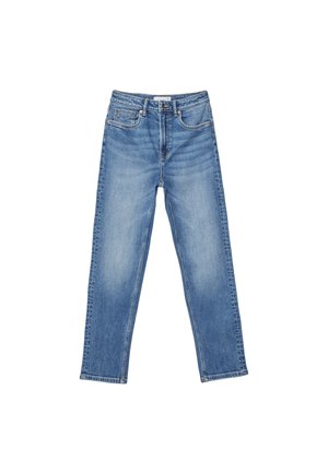 Stradivarius, COMFORT SLIM  - Jeans Slim Fit - mottled royal blue