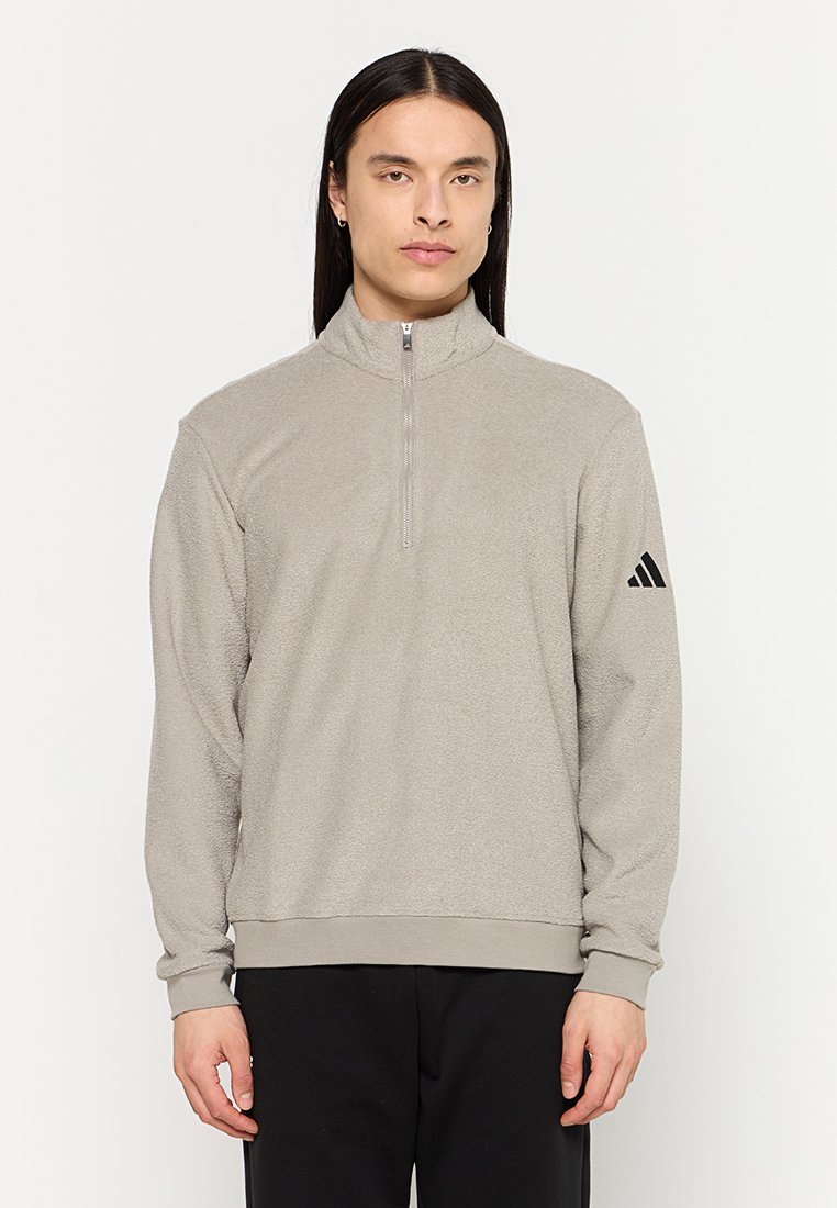 adidas Golf Sweater lichtgrijs adidas Golf Sweater lichtgrijs