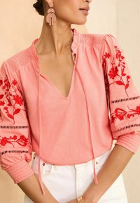 Love & Roses REGULAR FIT - Langarmshirt - pink