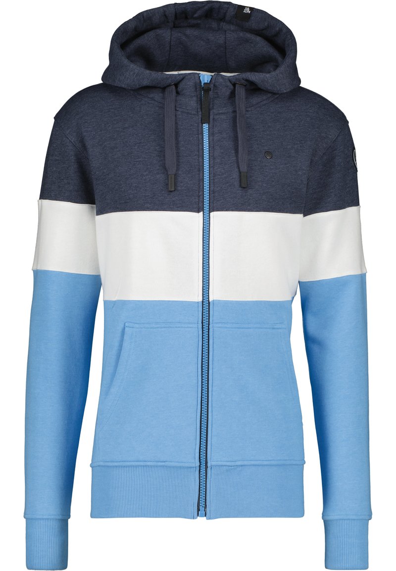 Bluză de molton cu fermoar