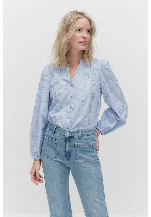 MIDORI EMBROIDERED FLORAL BLOUSE - Hemdbluse