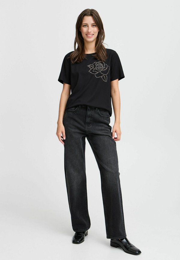 BYULOVELY - Print T-shirt4