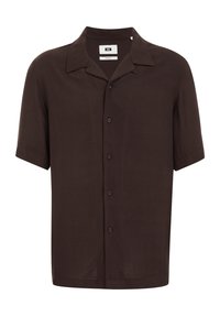 THE TEXTURED - Overhemd - dark brown