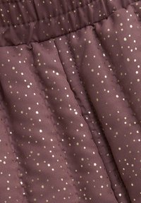EN FANT SET WITH GLITTER - Pantalon classique - rose taupe
