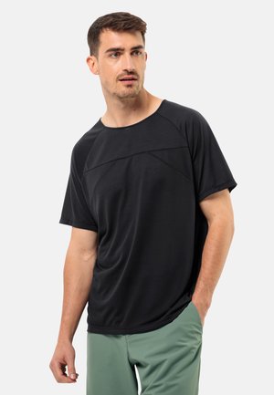 Jack Wolfskin Sport T-Shirt - granite black