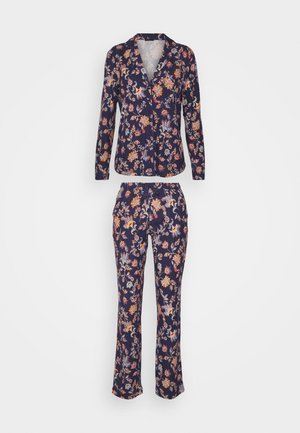 LASCANA PYJAMA SET - Pigiama - dark blue pais