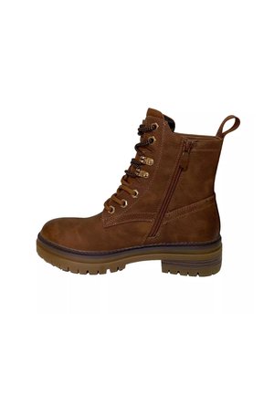 Stivaletti con plateau - marrone