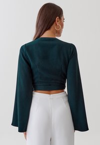 TUSSAH CAITLIN BLOUSE - Bluza - emerald