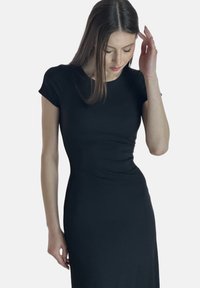 Elara Maxikleid - schwarz