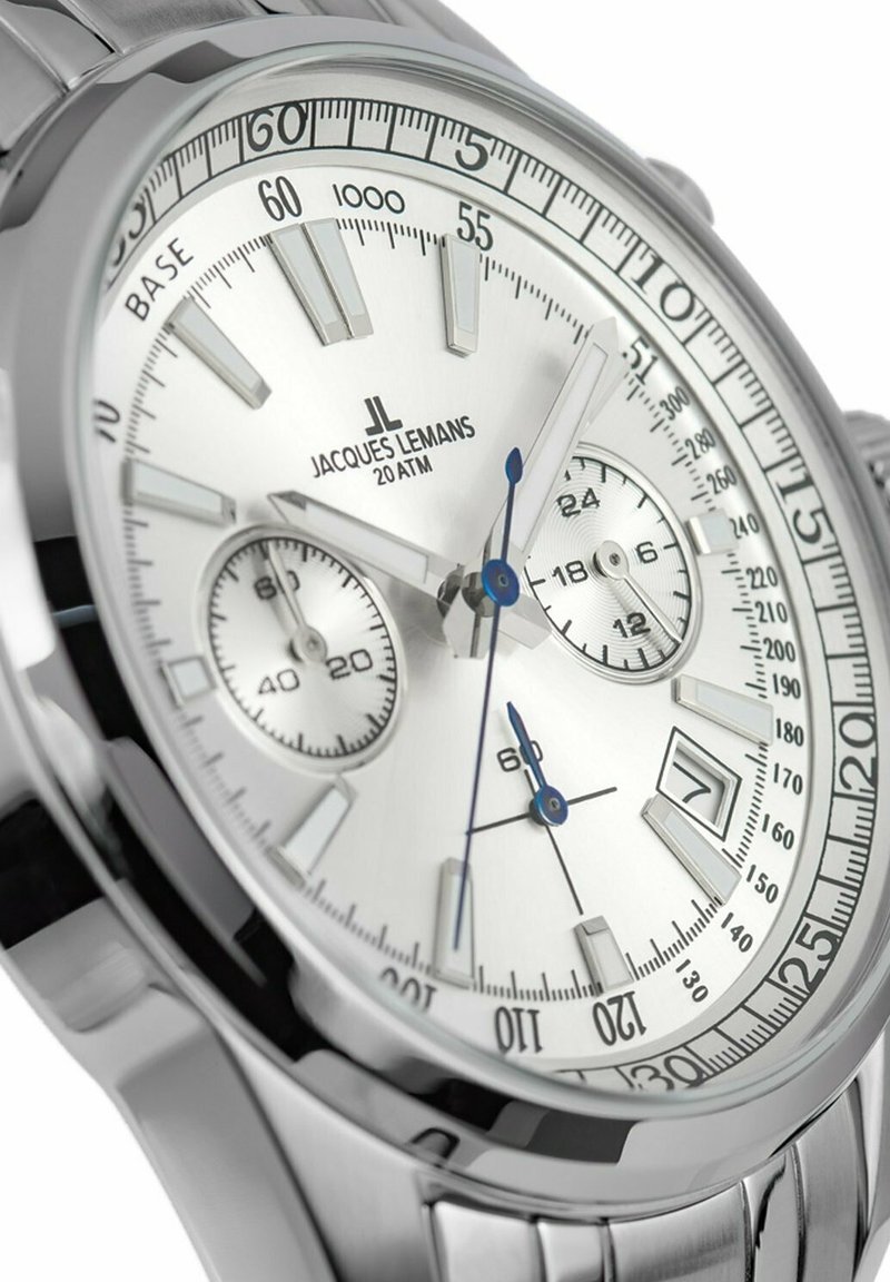 Jacques Lemans HORLOGES - Chronograph - zilver/silberfarben  