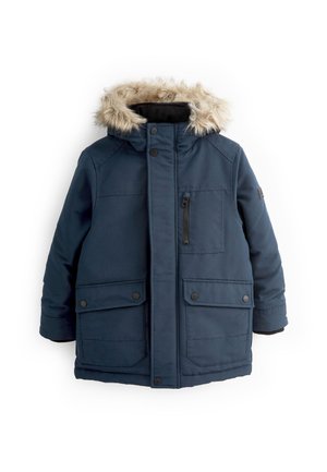 SHOWER RESISTANT FAUX FUR PARKA COAT - Wintermantel - navy blue