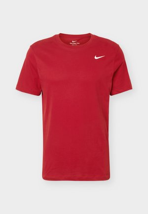 Nike Performance, M NK DF TEE DFC CREW SOLID - T-shirt de sport - tough red/white