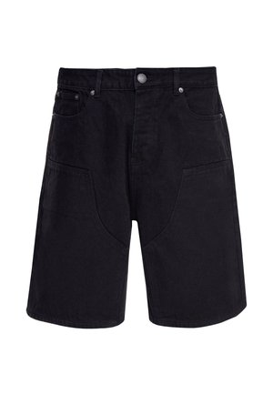 Dropsize, CARPENTER JORTS - Shorts vaqueros - black