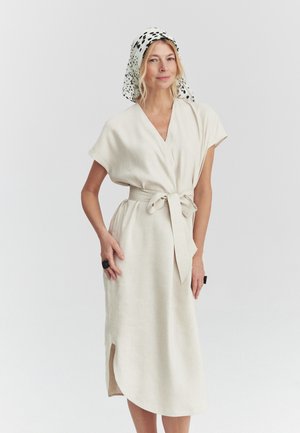 TATUUM, ARTICLE TAG: DRESS | ARTICLE NAME: AWA 1 - Freizeitkleid - light beige melange