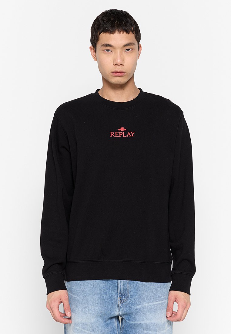 Replay Sweater zwart
