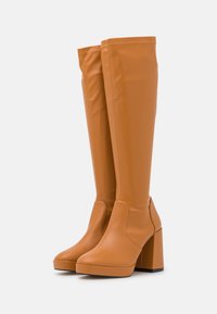 RAID CANNON - Botas de plataforma - tan