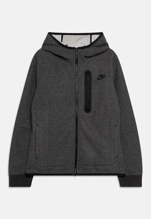 TECH WINTERIZED - Fleecová bunda - dark smoke grey/black