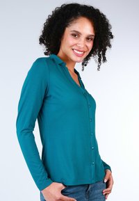 Lykka du Nord Button-down blouse - lake