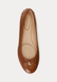 Lauren Ralph Lauren JAYNA DRIVER FLATS - Klasické baleríny  - deep saddle tan