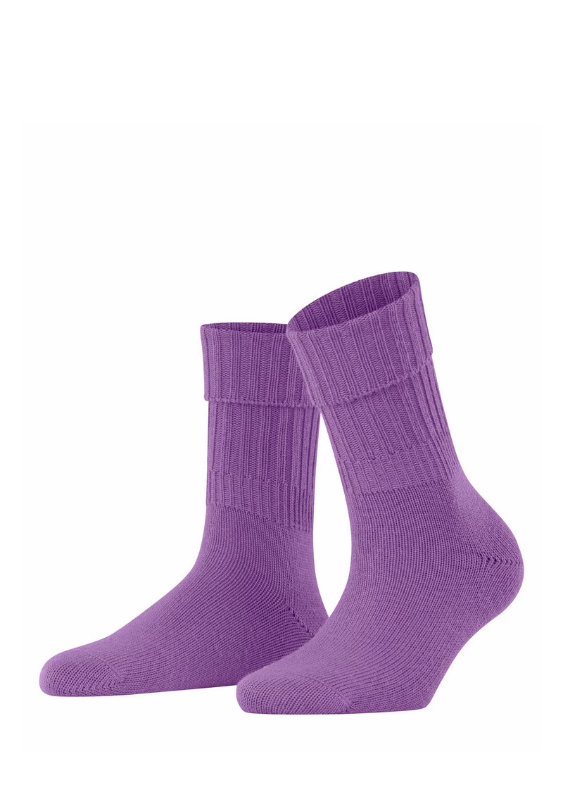 FALKE Striggings Rib - Socken - pink iris