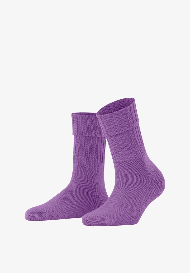 FALKE Striggings Rib - Socken - pink iris