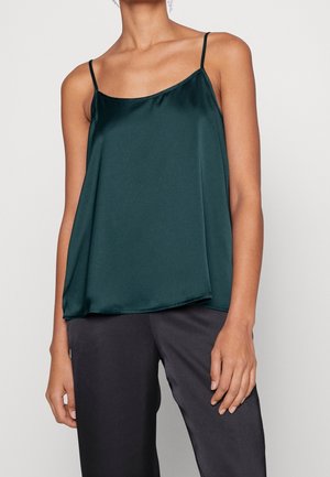 Top - dark green