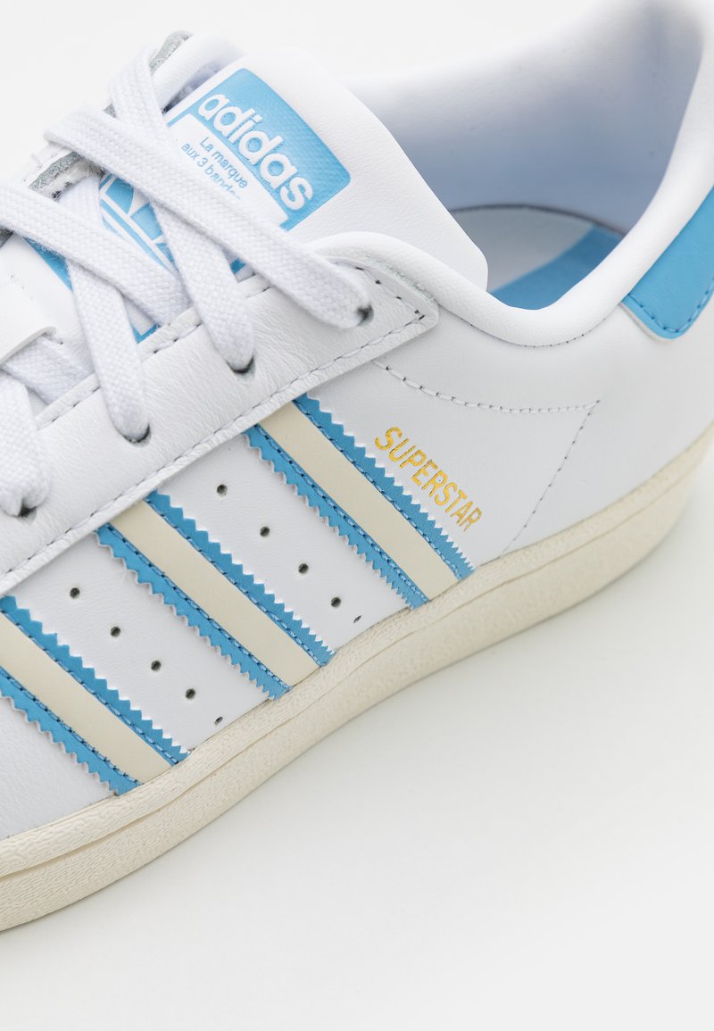 zien Ampère hoffelijkheid adidas Originals SUPERSTAR UNISEX - Sneakers laag - footwear white/off  white/light blue/wit - Zalando.nl