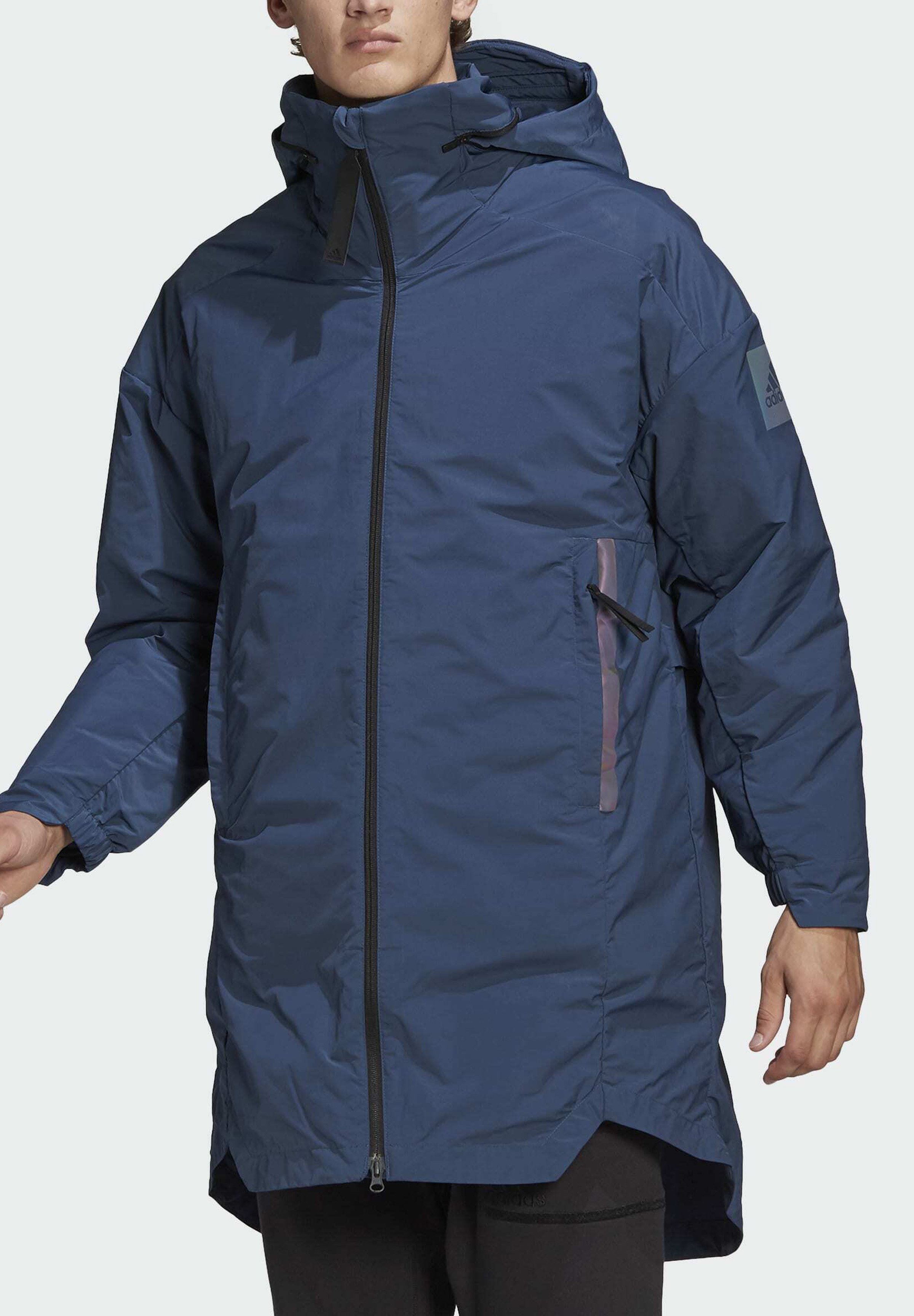 adidas Performance MYSHELTER 4-IN-1 PARKA - Parka - blue - Zalando.co.uk