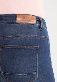 ONLY Vaqueros pitillo - dark-blue denim