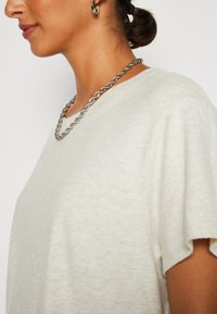 American Vintage T-shirt basic - gris chine