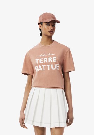 T-shirt imprimé - marron clair