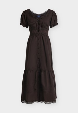 GAP, MAXI DRESS - Robe longue - terra brown