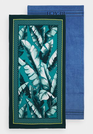 MIAMI BEACH 2 PACK UNISEX - Rantapyyhe - petrol/cornflower